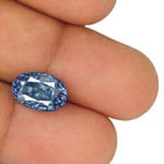 7.32-Carat Unheated Lively Intense Blue Sapphire from Sri Lanka