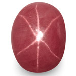 2.71-Carat Pinkish Red Vietnam Star Ruby with Super Sharp Star