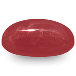 7.12-Carat Oval-Shaped Lively Pinkish Red Star Ruby from Vietnam