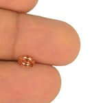 0.49-Carat VVS Deep Pinkish Orange Padparadscha Sapphire (GRS)