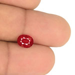 2.12-Carat Unheated Fiery Neon Red Ruby from Mozambique (IGI)