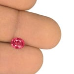 0.77-Carat Attractive Eye-Clean Lustrous Pink Spinel from Burma