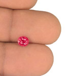 0.81-Carat Oval-Cut Lustrous Baby Pink Spinel from Burma (IGI)