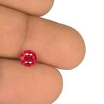 0.94-Carat Oval-Cut Eye-Clean Hot Pink Burmese Spinel (IGI)