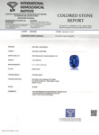 2.38-Carat Rare Unheated Royal Blue Sapphire from Burma (GRS)