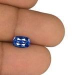 1.74-Carat IGI-Certified Unheated Cushion-Cut Burmese Sapphire