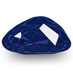 1.38-Carat Beautiful VS-Clarity Vivid Royal Blue Burma Sapphire