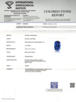 1.38-Carat Beautiful VS-Clarity Vivid Royal Blue Burma Sapphire