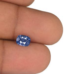 1.34-Carat Unheated VS-Clarity Intense Blue Burmese Sapphire