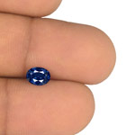 0.82-Carat Flawless Royal Blue Sapphire from Burma (Unheated)