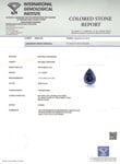 1.51-Carat Lustrous Intense Royal Blue Sapphire from Burma (IGI)