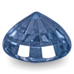 1.24-Carat 6mm Round VVS Cornflower Blue Burmese Sapphire (IGI)