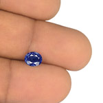 1.10-Carat IGI-Certified Unheated Royal Blue Burmese Sapphire