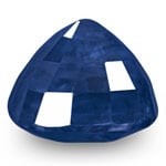 4.29-Carat Unheated Deep Blue Cushion-Cut Kashmir Sapphire (IGI)