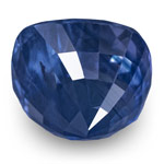 4.29-Carat Unheated Deep Blue Cushion-Cut Kashmir Sapphire (IGI)