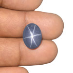 19.17-Carat Blue Star Sapphire from Sri Lanka (GRS-Certified)