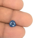 2.04-Carat Unheated VS-Clarity Lustrous Intense Blue Sapphire