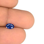 1.11-Carat GRS-Certified Unheated Royal Blue Ceylon Sapphire