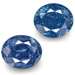 2.45-Carat Pair of Cornflower Blue Sapphires (GRS-Certified)