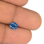 2.45-Carat Pair of Cornflower Blue Sapphires (GRS-Certified)