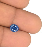 2.45-Carat Pair of Cornflower Blue Sapphires (GRS-Certified)