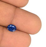 1.37-Carat GRS-Certified Unheated "Royal Blue" Ceylon Sapphire