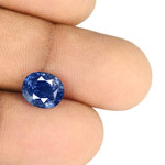 3.55-Carat Unheated VS-Clarity Lively Royal Blue Sapphire (GRS)