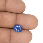 5.56-Carat GRS-Certified "Cornflower Blue" Sapphire from Ceylon