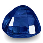 3.85-Carat Unheated Cushion-Cut Cornflower Blue Sapphire (GRS)