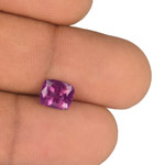 2.05-Carat Unheated Velvety Purplish Pink Sapphire from Pakistan