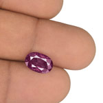 3.11-Carat IGI-Certified Intense Purplish Pink Pakistan Sapphire