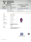 3.11-Carat IGI-Certified Intense Purplish Pink Pakistan Sapphire