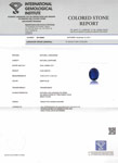 3.48-Carat Lovely VVS-Clarity Royal Blue Kashmir Sapphire (GIA)