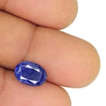 3.88-Carat Unheated Deep Cornflower Blue Sapphire from Sri Lanka