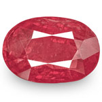 2.91-Carat IGI-Certified Unheated Intense Pinkish Red Ruby