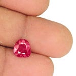 2.64-Carat IGI-Certified Unheated Lively Pinkish Red Burma Ruby