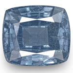 5.64-Carat GIA-Certified Unheated Cushion-Cut Blue Sapphire