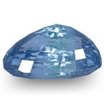 4.58-Carat Unheated Eye-Clean Velvety Blue Sapphire from Ceylon