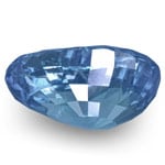 4.58-Carat Unheated Eye-Clean Velvety Blue Sapphire from Ceylon