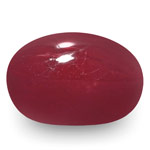 2.18-Carat Unheated Pinkish Red Star Ruby from Longido, Tanzania