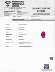 0.99-Carat Unheated Deep Pinkish Red Mozambique Ruby (IGI)