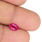 1.31-Carat Eye-Clean Fiery Vivid Pink Red Ruby (Unheated)