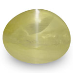 3.02-Carat Natural Chrysoberyl Cat's Eye with Strong Chatoyance