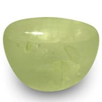 3.35-Carat Eye-Clean Soft Yellow Green Chrysoberyl Cat's Eye