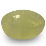 4.33-Carat Chrysoberyl Cat's Eye from India (Strong Chatoyance)