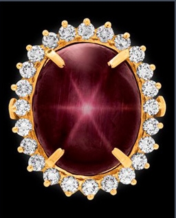 Picture of the Star of Bharany Ruby