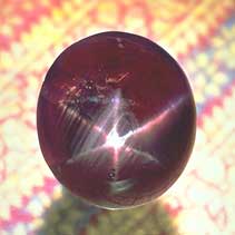 Picture of the Midnight Star Ruby